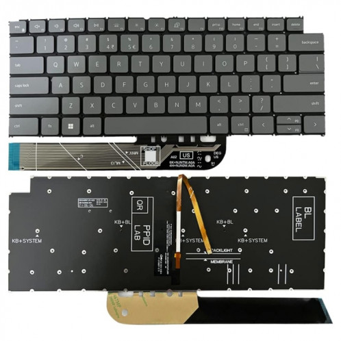 Pour clavier rétroéclairé Dell Vostro 5310/5320 US Version SH48021187-06