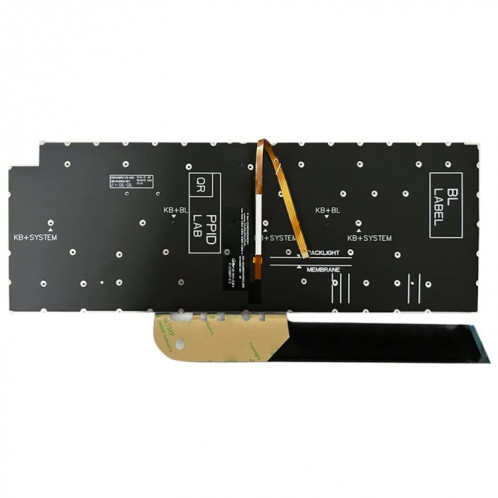 Pour clavier rétroéclairé Dell Vostro 5310/5320 US Version SH48021187-06