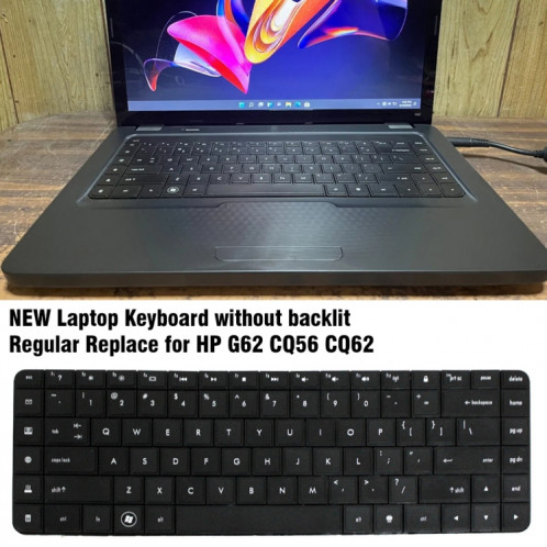 Pour HP G62 / CQ56 / CQ62 Version ordinaire sans clavier rétroéclairé SH57011380-06