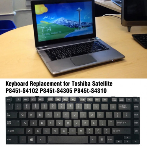 Pour clavier TOSHIBA L840 / L800 avec cadre SH61011935-05