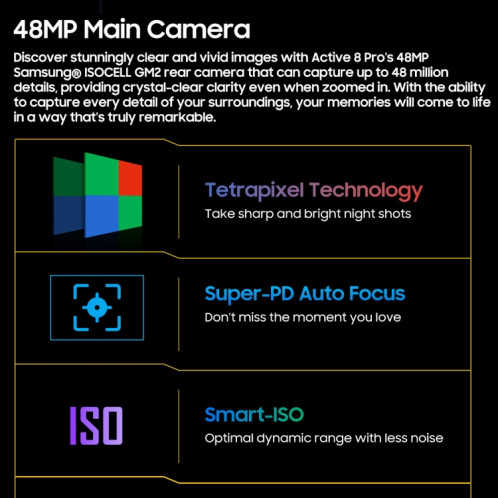  Tablette durcie Blackview Active 8 Pro 4G, 10,36 pouces 8 Go + 256 Go Android 13 MT6789 Prise en charge Octa Core Dual SIM, version globale avec Google Play, (noir) SB501B1816-015