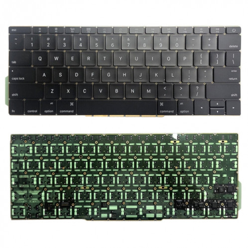 Pour MacBook Pro A1708 2016/2017 Version américaine clavier d'ordinateur portable SH0901288-04