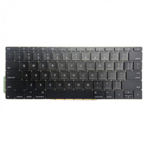 Pour MacBook Pro A1708 2016/2017 Version américaine clavier d'ordinateur portable SH0901288-04