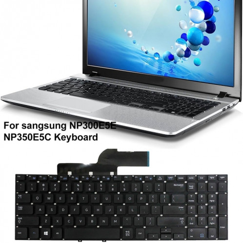 Pour clavier d'ordinateur portable Samsung NP300E5E / NP350E5C US Version SH11011420-07