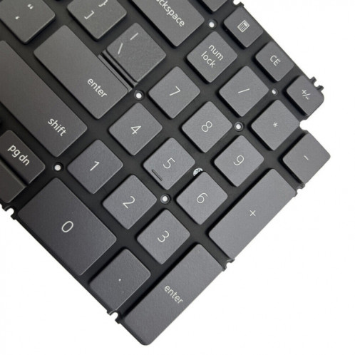 Pour Dell Inspiron 15 7590/7791/5584 US Version clavier d'ordinateur portable rétro-éclairé (noir) SH901B16-06