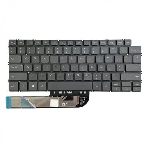 Pour Dell Inspiron 7490/Vostro 5390 US Version clavier d'ordinateur portable rétro-éclairé (noir) SH201B293-06