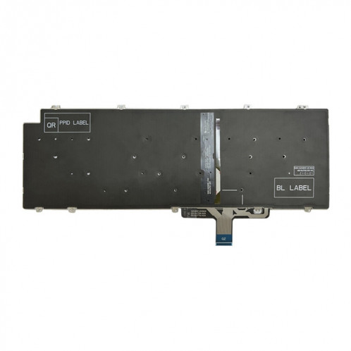Pour Dell Latitude 5520 5521 Precision 3560 3561 US Version clavier d'ordinateur portable rétro-éclairé (noir) SH503A786-06
