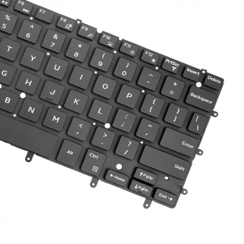 Pour Dell XPS 13 9343 13 9350 9360 US Version clavier d'ordinateur portable rétro-éclairé (noir) SH505A249-06