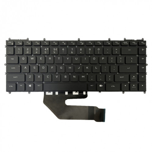 Pour clavier d'ordinateur portable rétroéclairé Dell Alienware x15 R2 / R1 US Version (noir) SH201A717-07