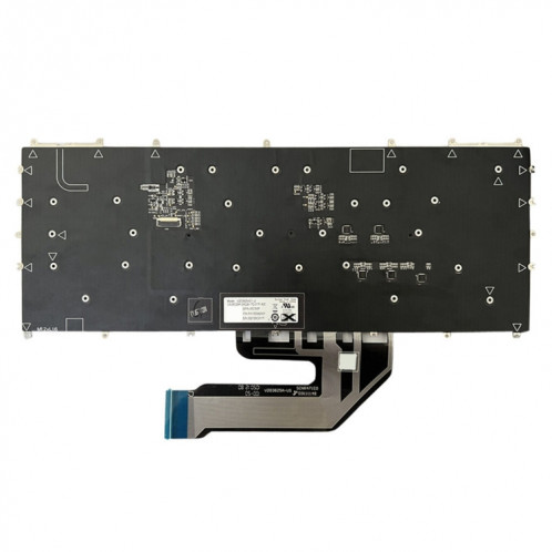 Pour clavier d'ordinateur portable rétroéclairé Dell Alienware x15 R2 / R1 US Version (noir) SH201A717-07