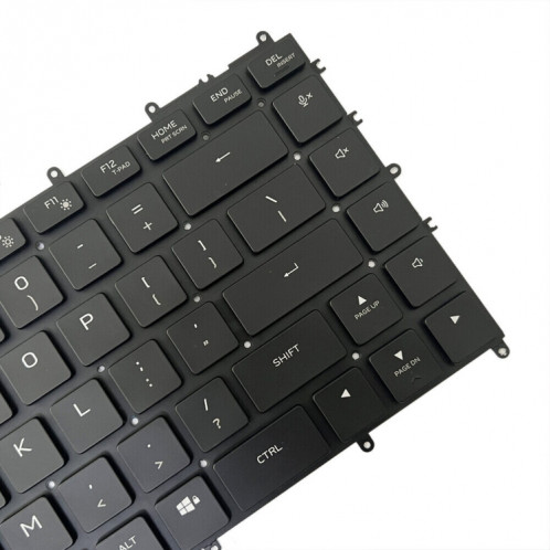 Pour clavier d'ordinateur portable rétroéclairé Dell Alienware x15 R2 / R1 US Version (noir) SH201A717-07