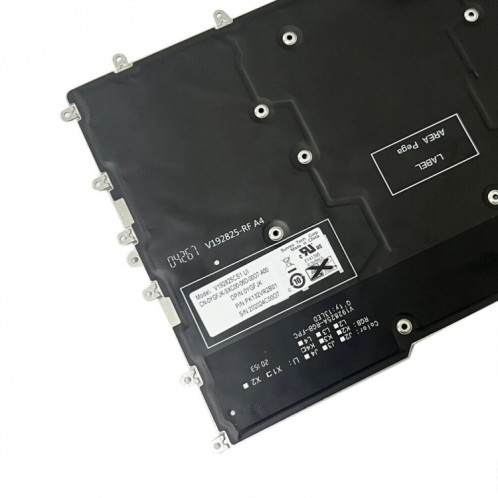 Pour Dell Alienware M15/R3/R4 US Version clavier d'ordinateur portable rétro-éclairé rvb (YGFJK PK132VR2B01) SH101B1304-06
