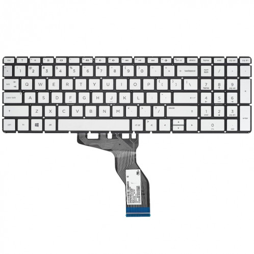 Pour clavier rétroéclairé pour ordinateur portable HP 15m-DR / 15m-DS US Version (argent) SH502A741-05