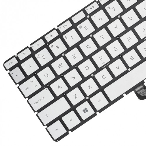 Pour clavier rétroéclairé pour ordinateur portable HP 15m-DR / 15m-DS US Version (argent) SH502A741-05
