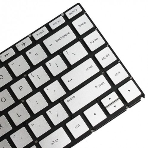 Pour clavier rétroéclairé pour ordinateur portable HP 14M-BA 14-BS US Version (argent) SH503A1671-07