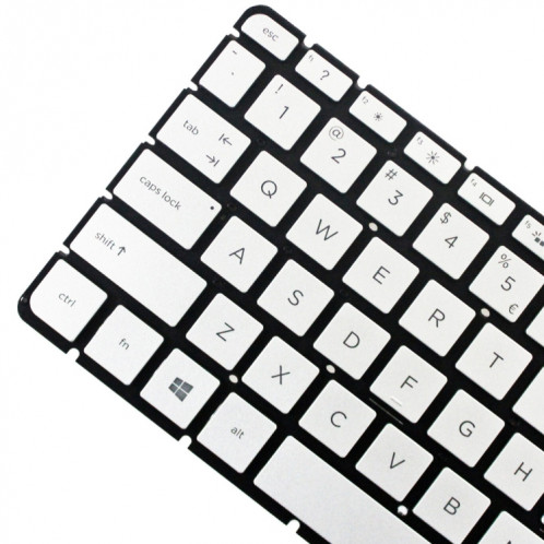 Pour clavier rétroéclairé pour ordinateur portable HP 15-AB / 15-AK US Version (argent) SH505A1158-06