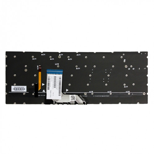 Pour clavier rétroéclairé pour ordinateur portable HP Spectre 15-AP US Version (argent) SH508A862-07