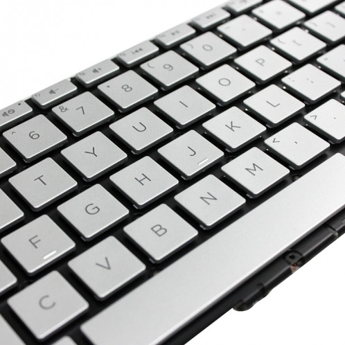 Pour clavier rétroéclairé pour ordinateur portable HP Spectre 15-AP US Version (argent) SH508A862-07