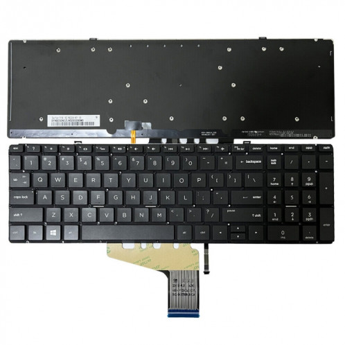 Pour clavier rétroéclairé pour ordinateur portable HP Spectre X360 15-CH US Version SH2801424-07