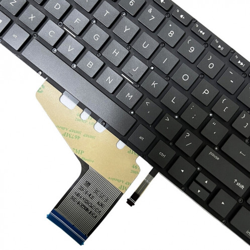 Pour clavier rétroéclairé pour ordinateur portable HP Spectre X360 15-CH US Version SH2801424-07