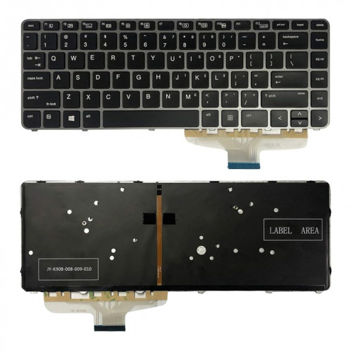 Pour HP Elitebook Folio 1040 G3 US Version clavier rétroéclairé pour ordinateur portable SH2804197-06