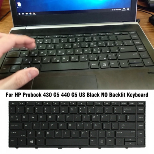 Pour clavier d'ordinateur portable HP 430 G5/440 G5 US Version SH37031348-07
