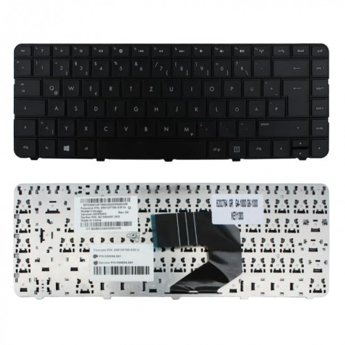 Pour clavier d'ordinateur portable HP G4-1000/CQ57 SH460348-04