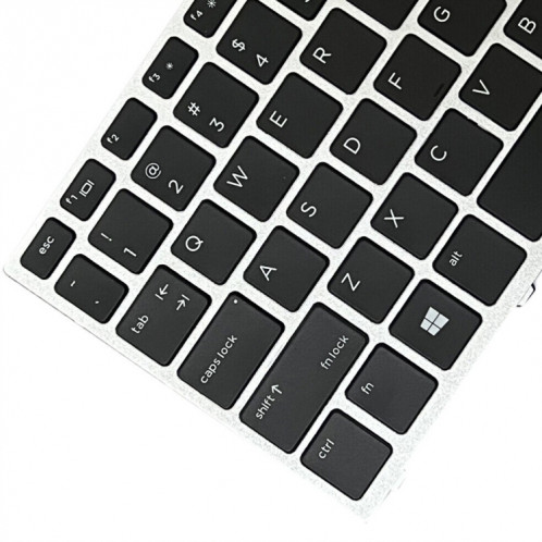 Pour HP ProBook 650 G4 argent cadre US Version clavier rétro-éclairé pour ordinateur portable SH5101206-06
