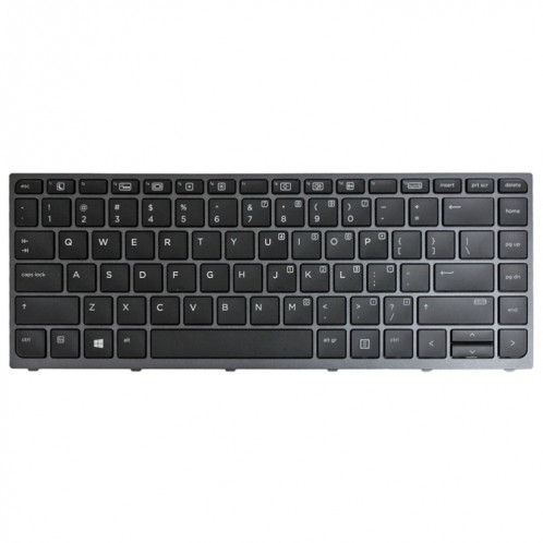 Pour HP Zbook Studio G3 cadre gris Version américaine clavier rétro-éclairé pour ordinateur portable SH5401323-07