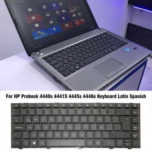 Pour clavier d'ordinateur portable HP Probook 4440s/4441S Version espagnole SH5901910-04