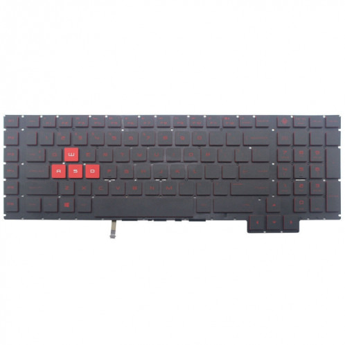 Pour clavier rétroéclairé pour ordinateur portable HP Omen 17-AN / 17T-AN US Version SH61011716-04