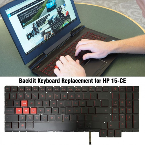 Pour clavier d'ordinateur portable HP 15-CE US Version SH62011077-06