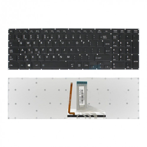 Pour TOSHIBA P55/P55T/P55-A clavier rétroéclairé pour ordinateur portable SH6901771-04