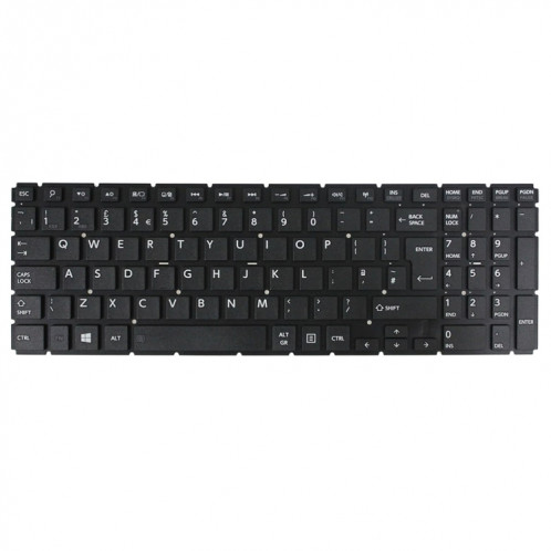Pour clavier d'ordinateur portable TOSHIBA L50-BX version britannique SH70011998-05