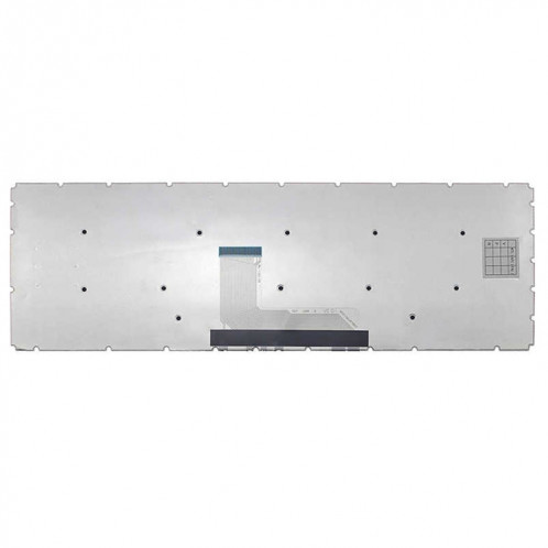 Pour clavier d'ordinateur portable TOSHIBA L50-BX version britannique SH70011998-05