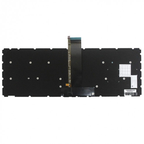 Pour TOSHIBA L40-B / L40D-B / L45-B US Version clavier rétroéclairé pour ordinateur portable SH71011350-06