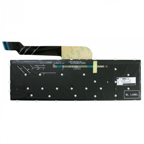 Pour clavier d'ordinateur portable Dell Inspiron 15-7566 / 17-7000 Series (noir) SH501A1745-06