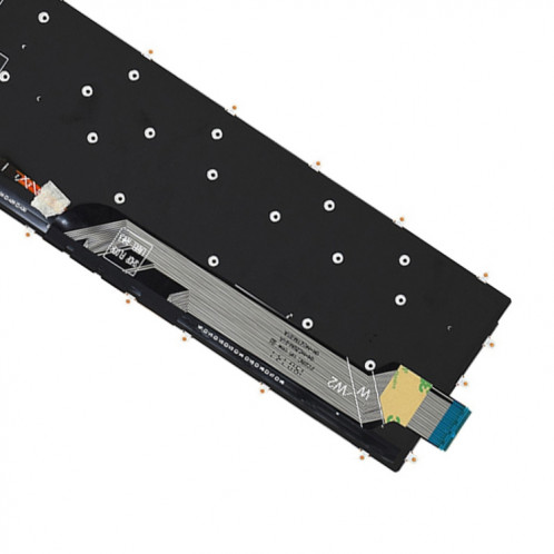 Clavier d'ordinateur portable rétroéclairé pour Dell G3 3579 3779 / G5 5587 / G7 7588 (mot rouge) SH301A563-06