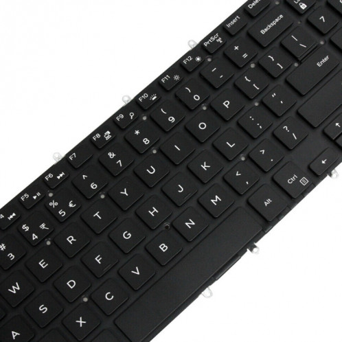 Clavier d'ordinateur portable de mot blanc de version américaine pour Dell G3 3579 3779/G5 5587/G7 7588 (noir) SH801A1394-06