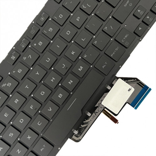 Clavier d'ordinateur portable rétro-éclairé Version américaine pour Asus ROG GU502G GU502GV GU502GU (lumière blanche) SH901A1128-06