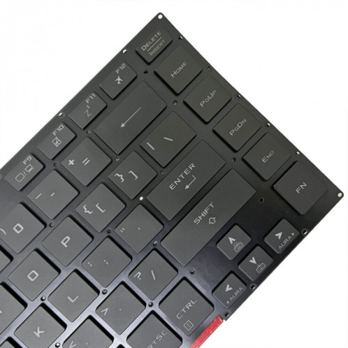 Clavier d'ordinateur portable rétro-éclairé Version américaine pour Asus ROG GU502G GU502GV GU502GU (lumière colorée) SH901B346-06
