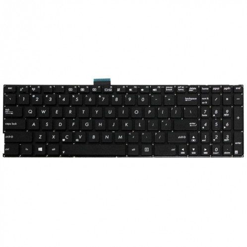 Pour clavier d'ordinateur portable rétroéclairé ASUS X553 US Version (noir) SH602A1146-06