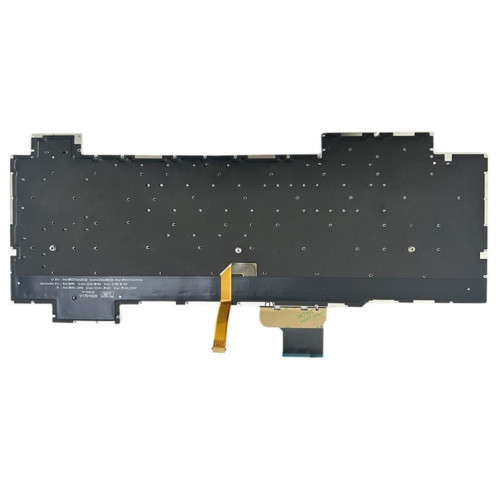 Pour ASUS GL504 GL504GV GL504G GL504GM US Version clavier d'ordinateur portable rétro-éclairé (noir) SH201A1672-06