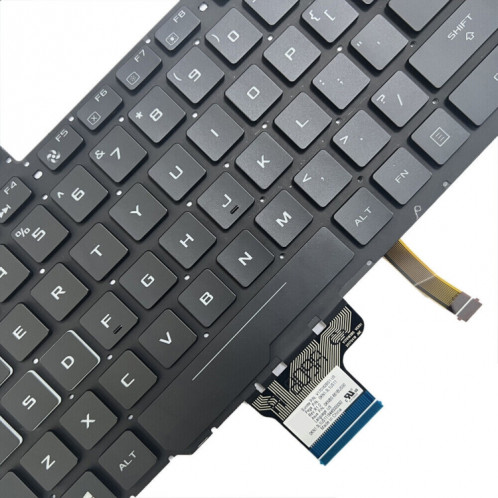Pour ASUS GL504 GL504GV GL504G GL504GM US Version clavier d'ordinateur portable rétro-éclairé (noir) SH201A1672-06