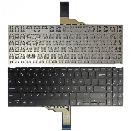 Clavier d'ordinateur portable Version américaine pour Asus Vivobook X512 X512FA X512DA (noir) SH301A1653-06