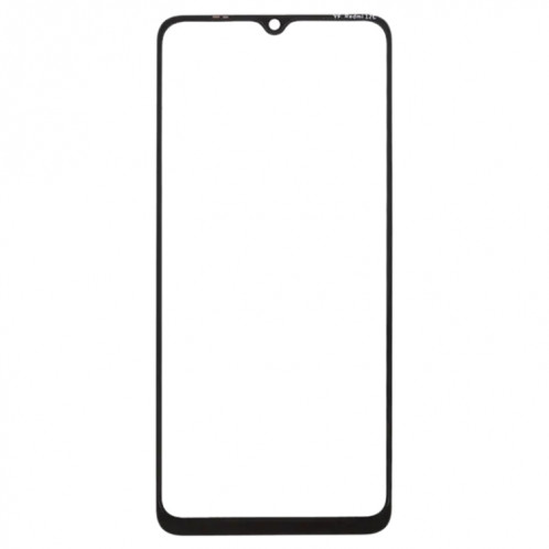 Pour Xiaomi Redmi 12C 4G lentille extérieure en verre avec adhésif OCA optiquement transparent SH47021765-00