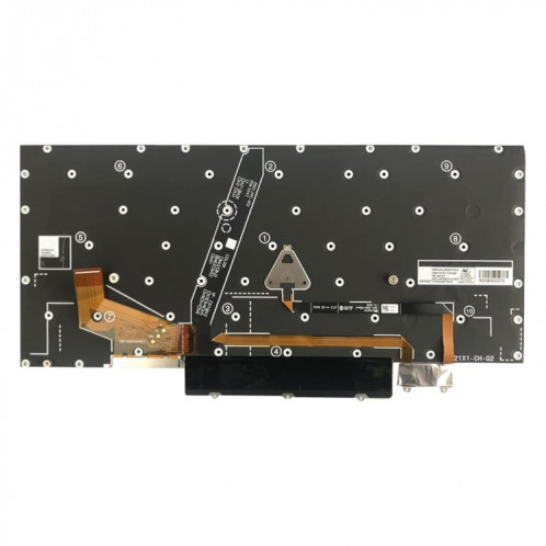 Pour Lenovo ThinkPad X1 Yoga 2021 clavier d'ordinateur portable rétro-éclairé SH5801735-07