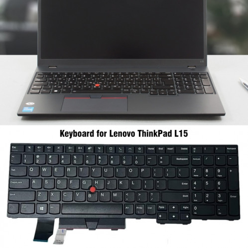 Pour Lenovo ThinkPad L15 20U3 20U4 20U7 20U8 Version américaine clavier d'ordinateur portable SH6301752-06