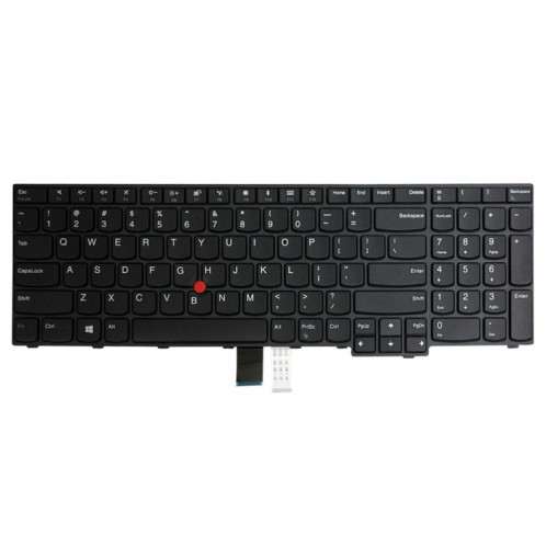 Pour le clavier d'ordinateur portable Lenovo IBM ThinkPad E570 E575 US Version SH63031309-07