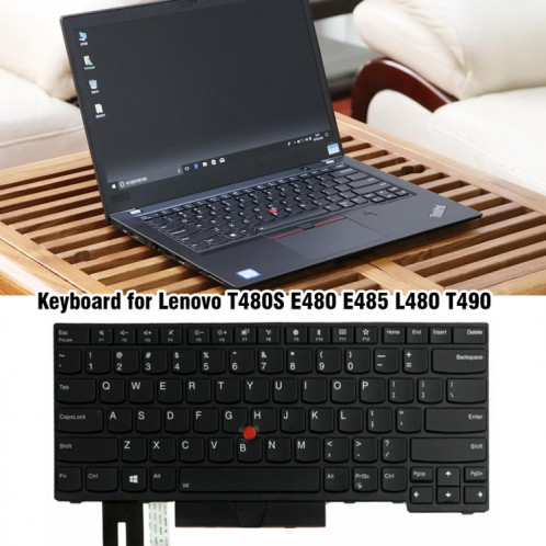 Pour Lenovo T480S E480 E485 L480 T490 Version US clavier d'ordinateur portable SH63061736-07